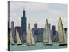 Mackinac Race-Jeff Roberson-Stretched Canvas