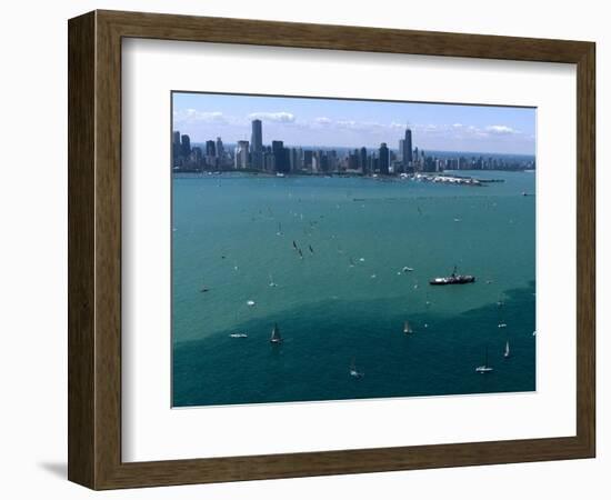 Mackinac Race-Beth A. Keiser-Framed Photographic Print