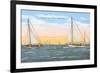 Mackinac Races, Port Huron, Michigan-null-Framed Premium Giclee Print