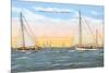 Mackinac Races, Port Huron, Michigan-null-Mounted Premium Giclee Print