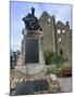 Maclellan's Castle and World War I Monument, Kirkcudbright, Dumfries and Galloway, Scotland, UK-Patrick Dieudonne-Mounted Photographic Print