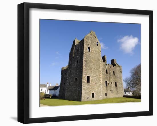 Maclellan's Castle, Kirkcudbright, Dumfries and Galloway, Scotland, United Kingdom, Europe-Gary Cook-Framed Photographic Print