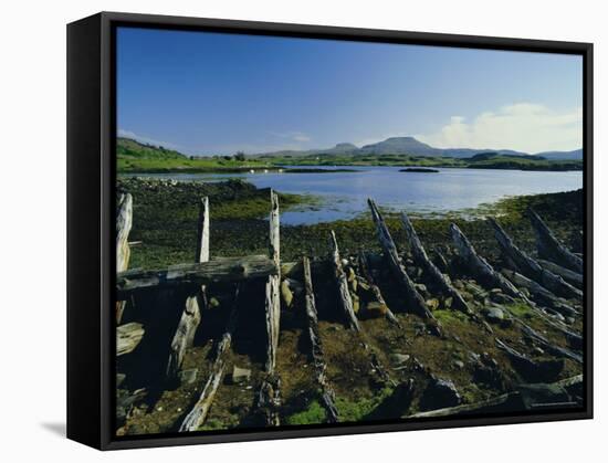 Macleods Tables, Dunvegan, Isle of Skye, Highlands Region, Scotland, UK, Europe-Peter Scholey-Framed Stretched Canvas