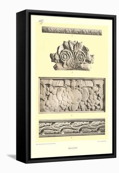 Macles Bas Reliefs-null-Framed Stretched Canvas