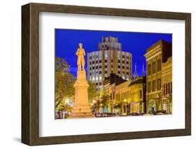 Macon, Georgia, USA at the War Memorial to Confederate Soldiers.-SeanPavonePhoto-Framed Photographic Print