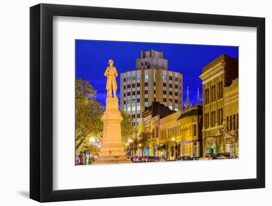 Macon, Georgia, USA at the War Memorial to Confederate Soldiers.-SeanPavonePhoto-Framed Photographic Print