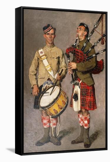 MacPherson and MacDonald-Julius Gari Melchers-Framed Stretched Canvas