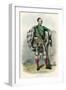 Macpherson , from the Clans of the Scottish Highlands, Pub.1845 (Colour Litho)-Robert Ronald McIan-Framed Giclee Print