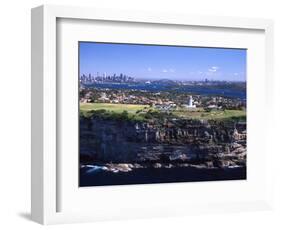 Macquarie Lighthouse, Sydney, Australia-David Wall-Framed Photographic Print