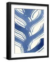 Macrame Blue IV-Vanna Lam-Framed Art Print