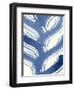 Macrame Blue IV-Vanna Lam-Framed Art Print