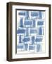 Macrame Blue VI-Vanna Lam-Framed Art Print