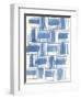 Macrame Blue VI-Vanna Lam-Framed Art Print