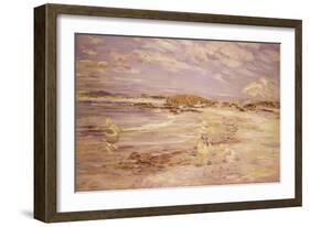 Macrihanish, Bay Voyach-William McTaggart-Framed Giclee Print