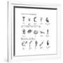 Macroinvertebrates Chart, Pollution Tolerance-Spencer Sutton-Framed Art Print