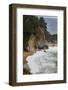 MacWay Falls in winter at Julia Pfeiffer Park, Big Sur-Sheila Haddad-Framed Photographic Print