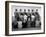 Macy's Department Store Detectives with Their Backs Turned So as Not to Reveal Their Identity-Nina Leen-Framed Photographic Print