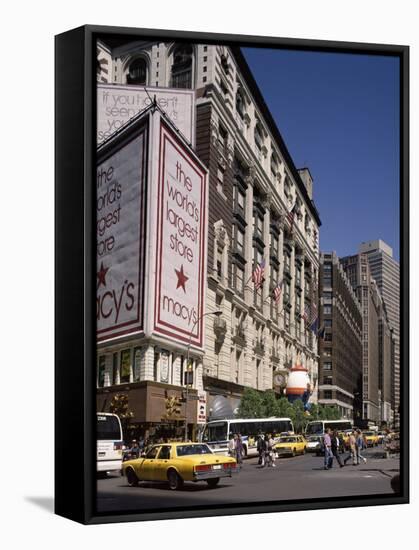 Macy's Department Store, New York City, New York, United States of America (Usa), North America-Adina Tovy-Framed Stretched Canvas