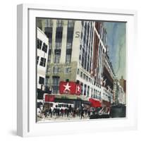 Macy's, New York-Susan Brown-Framed Giclee Print