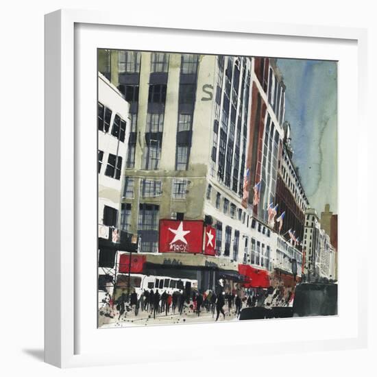 Macy's, New York-Susan Brown-Framed Giclee Print