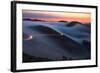 Mad Dash to Hawk Hill, Fog in Marin Headlands, Bay Area, San Francisco-Vincent James-Framed Photographic Print