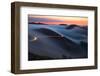 Mad Dash to Hawk Hill, Fog in Marin Headlands, Bay Area, San Francisco-Vincent James-Framed Photographic Print