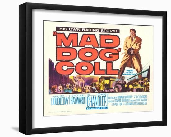 Mad Dog Coll, 1961-null-Framed Art Print