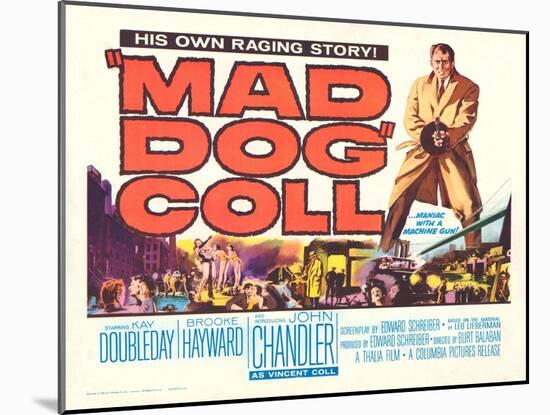 Mad Dog Coll, 1961-null-Mounted Art Print