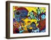 Mad Dogs Playing Poker-MADdogART-Framed Giclee Print