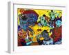 Mad Dogs Playing Poker-MADdogART-Framed Giclee Print