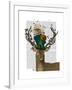 Mad Hatter Deer-Fab Funky-Framed Art Print