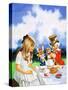 Mad Hatter's Tea Party-null-Stretched Canvas