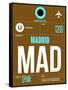 MAD Madrid Luggage Tag 1-NaxArt-Framed Stretched Canvas