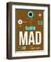 MAD Madrid Luggage Tag 1-NaxArt-Framed Premium Giclee Print