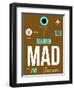 MAD Madrid Luggage Tag 1-NaxArt-Framed Premium Giclee Print