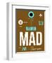 MAD Madrid Luggage Tag 1-NaxArt-Framed Premium Giclee Print