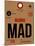 MAD Madrid Luggage Tag 2-NaxArt-Mounted Art Print