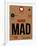 MAD Madrid Luggage Tag 2-NaxArt-Framed Art Print