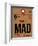 MAD Madrid Luggage Tag 2-NaxArt-Framed Art Print