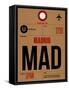 MAD Madrid Luggage Tag 2-NaxArt-Framed Stretched Canvas