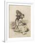 Mad Man Killing an Old Woman-Francisco de Goya-Framed Art Print