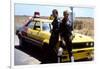 MAD MAX, 1979 directed by GEORGE MILLER Mel Gibson and Steve Bisley (photo)-null-Framed Photo