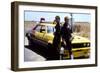 MAD MAX, 1979 directed by GEORGE MILLER Mel Gibson and Steve Bisley (photo)-null-Framed Photo