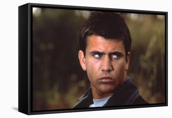 MAD MAX, 1979 directed by GEORGE MILLER Mel Gibson (photo)-null-Framed Stretched Canvas