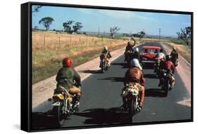 MAD MAX, 1979 directed by GEORGE MILLER (photo)-null-Framed Stretched Canvas