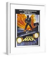 Mad Max, French poster, 1979. © Warner Bros./courtesy Everett Collection-null-Framed Art Print