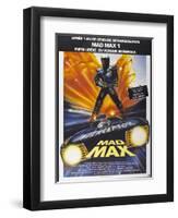 Mad Max, French poster, 1979. © Warner Bros./courtesy Everett Collection-null-Framed Art Print