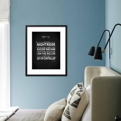 Mad Max I Am The Nightrider' Stretched Canvas Print - Mark Rogan | Allposters.com