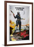 Mad Max, US poster, Mel Gibson, 1979. © American International/courtesy Everett Collection-null-Framed Art Print