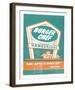 Mad Men Burger Chef-Print Mafia-Framed Serigraph